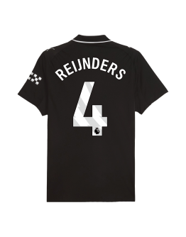 REIJNDERS #4 Manchester City Away Match Jersey Player Version 2025/26
