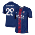 B.BARCOLA #29 PSG Home Match Jersey Player Version 2025/26