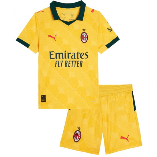Kids AC Milan Third Jersey Kit 2025/26