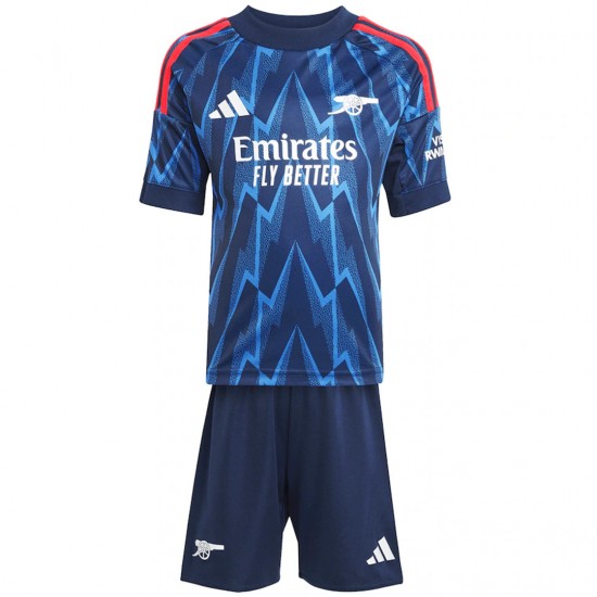 Kids Arsenal Away Jersey Kit 2025/26