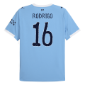 RODRIGO #16 Manchester City Home Jersey 2025/26 - Club World Cup [Super Replica]