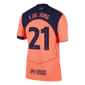 F.DE JONG #21 Barcelona Third Match Jersey Player Version 2025/26 - UCL