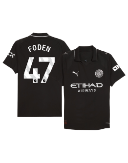 FODEN #47 Manchester City Away Match Jersey Player Version 2025/26