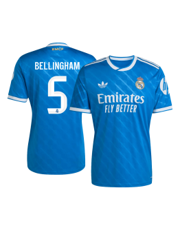 BELLINGHAM #5 Real Madrid Third Away Jersey 2025/26