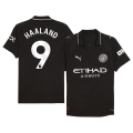 HAALAND #9 Manchester City Away Match Jersey Player Verison 2025/26
