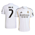 VINI JR. #7 Real Madrid Home Match Jersey Player Version 2025/26