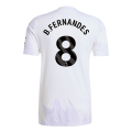 B.FERNANDES #8 Manchester United Away Jersey 2025/26