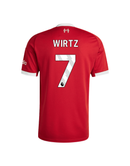 WIRTZ #7 Liverpool Home Jersey 2025/26
