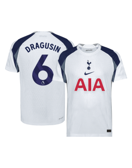 DRAGUSIN #6 Tottenham Hotspur Home Match Jersey Player Version 2025/26