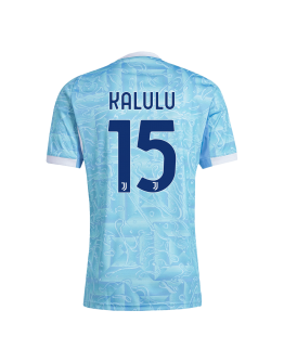 KALULU #15 Juventus Away Jersey 2025/26