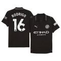 RODRIGO #16 Manchester City Away Match Jersey Player Version 2025/26
