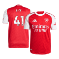 RICE #41 Arsenal Home Match Jersey Player Version 2025/26