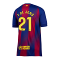 F.DE JONG #21 Barcelona Home Jersey 2025/26 - [Super Replica]