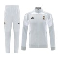 Real Madrid Training Tracksuit Kit(Jacket+Pants) 07 Gray 2025/26