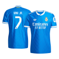 VINI JR. #7 Real Madrid Third Away Match Jersey Player Version 2025/26