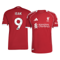 ISAK #9 Liverpool Home Match Jersey Player Version 2025/26