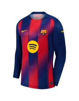 Barcelona Home Long Sleeve Jersey 2025/26