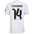 TCHOUAMENI #14 Real Madrid Home Jersey 2025/26 - [Super Replica]