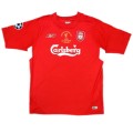 Liverpool Gerrard #8 Retro UCL Final Jersey 2005