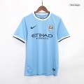 KUN AG&Uuml;ERO #16 Retro Manchester City Home Jersey 2013/14
